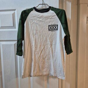 10 DEEP 3/4 TEE SHIRT MEN'S SIZE SMALL